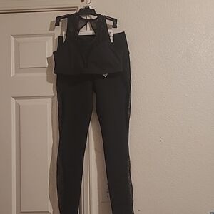 Women's Black Lace Jumpsuit